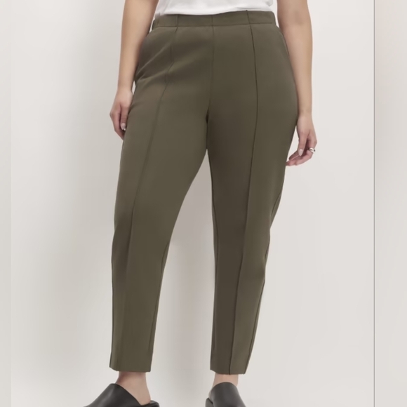 Everlane The Dream pant green sz large WP183 - Picture 1 of 10